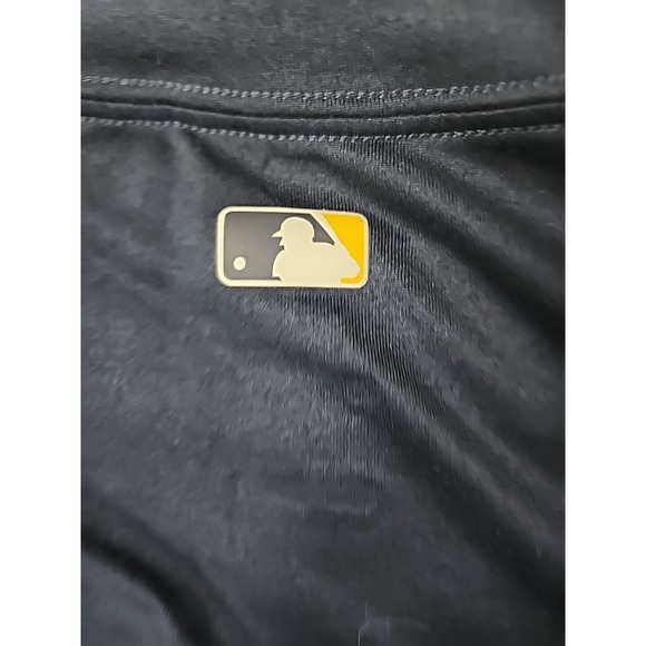 Nike Milwaukee Brewers Shirt Mens Large Dri Fit Center Swoosh Blue Yellow MLB - Picture 7 of 7